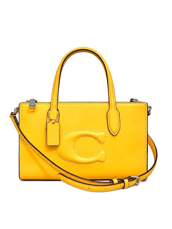 Coach Handbags - COACH Nina Yellow Small Tote Bag (Style #CT804) in the color Daisy NWOT